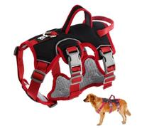 Wisebom Multi-Purpose Dog Harness, Escape Proof Anti-Pull Dog Harness, Anti Pull Harness, Dog Safety Harness, Dog Harness for Small Dogs for Small Medium Dogs (Black, S)