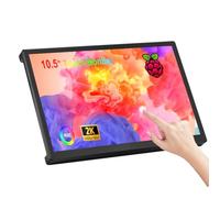 wisecoco 10.5 Inch Touch Screen for Raspberry Pi 2560×1600 2K OLED Display for RPi 5/4B/3B CM3+/4 HDMI Port Compatible with Jetson Nano/Windows