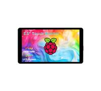 wisecoco 5.5 Inch Touch Screen for Raspberry Pi LCD 1920 x 1080 for Pi RPi 5/4/4B/3B+/3 HDMI Support Windows Horizontal Display in Default