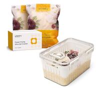 wisedry Silica Gel for Drying Flowers 10 LBS (4.4KG) & Flower Drying Container Box Kits Bundled Products