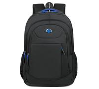 WISEHUBY Men'S Backpack, Oxford Waterproof Backpack, Business Laptop Bag, Casual Travel Backpack, High School Student Backpack-Blue