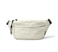WISEHUBY Minimalist Chest Bag Women's Bag Niche Design Summer Lightweight and Versatile Shoulder Bag Trendy and Stylish Waist Bag-White Waist Bag