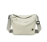 WISEHUBY Women's handbags Ultra-Light Nylon Crossbody Bag For Women Adjustable Wide Strap Lightweight Women'S Bag Zipper Closure Stylish Messenger Bag-White