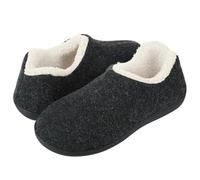 WISEHUBY Women'S Slippers, Winter Warm Women'S Shoes, Home Shoes, Foam Slippers, Casual Shoes-Black-38(9.2 Inch)