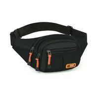 WISEHUBY Women'S Waist Bag - Stylish Oxford Cloth Chest Bag/Crossbody Bag Featuring A Shoulder Bag Compartment; Suitable For Sports, Travel, And Everyday Wear.-Black