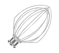 Wiselet K5A Stainless Steel Whisk for KitchenAid 5Qt Bowl-Lift Mixer, Fits for K5, K5SS, KG25, KP50, KSM6573, KSM450/500, 7.1'' Balloon Whisk, Heavy Duty, Dishwasher Safe, No Residue, K5A WIRE WHIP
