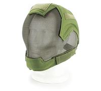 WISEONUS Airsoft Mesh Mask Tactical Paintball Safeguard Full Face Steel Mesh Fencing Mask Shooting Cs War Game BB Guns Protective Mask