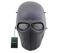 WISEONUS Paintball Mask, Airsoft Mask Cs Game Mask Halloween Cosplay Full Face Masks Costume Accessories