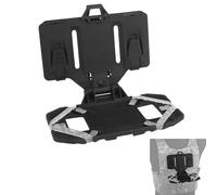 WISEONUS Tactical Vest Molle Phone Holder Chest Phone Foldable Navigation Board Cellphone Molle Mount Carrier Accessories for Phone Screen Size 4.7"-6.7"