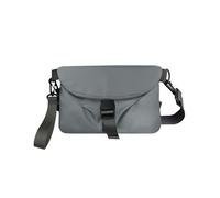 WisePoint Mens Crossbody Bag, Nylon Satchel Bag Shoulder Bag with Strap and Handle, Small Messenger Bag Mens Chest Bag for Shopping, Walking, Travel (gray)