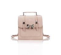 WisePoint Womens Backpack, PU Leather Women's Fashion Backpacks Casual Ladies Backpack Handbags, Girls Backpack with Detachable Shoulder Strap for Travelling, Working, Shopping (pink)