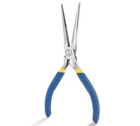 WISEPRO 6-Inch Long Nose Pliers, Straight Needle Precision Wire Looping Pliers for Jewelry Making, Electronics Work