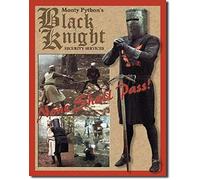 Wisesign Tin Sign Novelty Monty Python and The Holy Grail Black Knight Classic Comedy Movie 16x12in Metal Signs Wall Decor