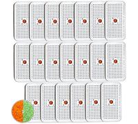 Wisesorb 40 Gram Silica Gel Canister, 20 Packs Silica Gel Desiccant Canister (Orange to Green), Reusable Desiccant Dehumidifier