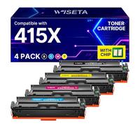 WISETA 415A 415X M479fdw Toner with Chip Compatible with HP 415x 415A