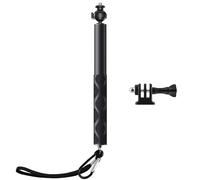 Wiseten Selfie Stick for Insta360 GoPro, 120 cm Telescopic Monopod for Action Cam Handheld Pole Stick Monopod with 360° Ball Head for GoPro Hero 13/12/11/10/9 Black, Insta 360 X4/X3 Action Cameras