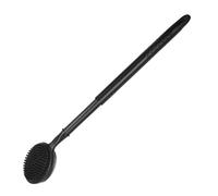 Wiseten Silicone Body Scrubber, Back Scrubber Body Brush with 15.7-23.6" Long Retractable Handle, Double Sided Shower Brush for Shower Exfoliating and Massage Can Produce Rich Foam for Men Women