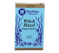 WiseWays Herbals, LLC, Witch Hazel Suppositories, 12 Pack, 2.5 ml Each
