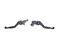 WiseZythum 2Pcs Motorcycle Clutch Brake Lever, Aluminum Alloy Folding 6 - Gear Adjustable Handlebar Master Cylinder Lever Replacement for RSV4 Factory RSV4 - R RSV4 - RR RSV4 - RF 200