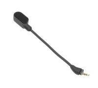 WiseZythum Replacement Game Mic for Cloud III Gaming Headset, Detachable 3.5mm Noise Cancelling Microphone Boom with Gold Plated Plug, Bendable Boom Mic for Clear Voice Clarity