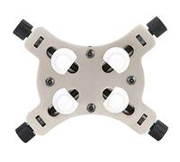 WiseZythum Watch Case Movement Holder Vice, Watch Repairing Tool with Adjustable Knob Legs, Lightweight Metal Plastic Watchmaker Stand for Wristwatch and Pocket Watch Up to 60mm