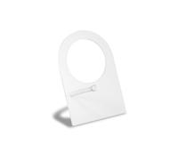 Wisfancy Acrylic Bracket, Soft Silicone Body Parts Model Human Ear Mouth Nose Eye Tongue Navel Model Display Puncture Display Simulation for Jewelry Display Teaching Tool Piercing Practice，1piece