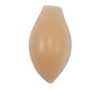 Wisfancy Silicone Private Part Enlarge Pads Front Pouch Bulge Enhancing Pads for Mens Swimming Boxers Briefs, Non-penis Bulge Shape, Nude