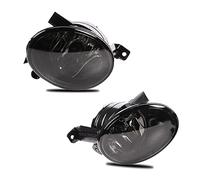 WISGOL Fog light suitable for VW Golf VI (5K1/AJ5) 08-13 Jetta 09-14 Golf VI Cabriolet 11-16 Up! 16-UP Tiguan 11-up Touran 10-15 Caddy 10-15 Eos 10-15 Seat Alhambra One Pair HB4 smoke lens /9006