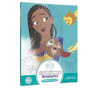 WISH, ASHA ET LA BONNE ÉTOILE - Coloriages Magiques - Trompe l'oeil (7+) - Disney