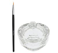 Wish Beauty Tint Lash Brush + Heart Shape Dappen Dish 30 ML | Eyelash Eyebrow Tinting Kit