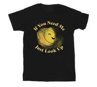 Wish Boy's If You Need Me Just Look Up Cotton T-Shirt in Black | Size: 3-4 Years Wish Black 3-4 Years