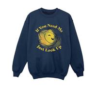 Wish Boy's If You Need Me Just Look Up Sweatshirt in Navy | Size: 5-6 Years Wish Navy 5-6 Years