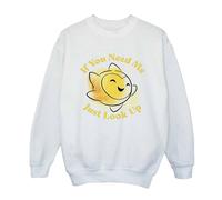 Wish Boy's If You Need Me Just Look Up Sweatshirt in White | Size: 5-6 Years Wish White 5-6 Years