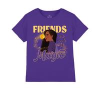 Wish Friends Are Magic T-Shirt Disney Purple 3-4 Years