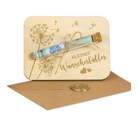Wish-fulfilling dandelion cash gift packaging, with test tubes and string, creative gift packaging for cash gifts, perfect for Christmas, birthdays, weddings