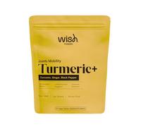 Wish Fusion Turmeric Supplement with Black Pepper & Ginger 90 Easy to Swallow Anti Inflammatory Tablets, Organic Turmeric & Curcumin Supplements for Joint Support & Immunity- Vegan