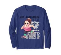 Wish I Could Just Drop My Body Gym Long Sleeve T-Shirt