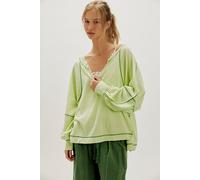 Wish I Knew Tee at Free People in White Jade Combo, Size: Small - female