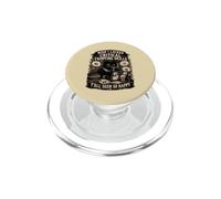Wish I Lacked Critical Thinking Skills Black Cat PopSockets PopGrip for MagSafe