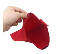Wish Magic Bag Trick - Red Cloth Prop for Silk Appearance Illusions and Stage Acts, 20x21.5cm