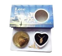 Wish Pearl Necklace Kit Innovative Chain Charm for Holiday Jewelry Wish Pearl Necklace Making Kit Elegant women silver necklaces rose necklace Elegant For Day with Oyster decor Mysterious rose