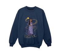 Wish Shine On Asha Standing Sweatshirt in Navy | Size: 5-6 Years Wish Navy 5-6 Years