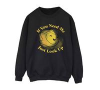 Wish Women's If You Need Me Just Look Up Sweatshirt in Black | Size: 2XL Wish Black 2XL
