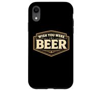 Wish You Were Beer Vintage Craft Home Brewery Brewing Funny Case for iPhone XR