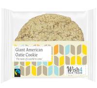 Wish4 Fairtrade Giant American Oatie Cookies, 60g (14 Pack)