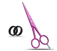 Wishbeauty 5.5" Hairdressing Scissors, Hair Cutting Scissor for Professional Hairdressers, Barber Stainless Steel Scissors for Hair Cutting, Sharp Hair Scissors for Women (Pastel Plus Candy 5.5 inch)