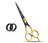 Wishbeauty 5.5" Professional Scissor for Hair Cutting, Hair Dressing Thinning Shear Scissors UK Shears for Hair Cutting Barber Scissors for Professionals