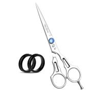 Wishbeauty 6" Hairdressing Scissors Set, Hair Cutting Scissors for Professional Hairdressers, Barber Stainless Steel Scissors for Hair Cutting, Sharp Hair Scissors for Women, Men, Children (Shear)