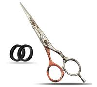 Wishbeauty Tender Love Hair Scissors 5.5 Inches Offset Design Forged Special German Steel, Hair Cutting Scissors Shears, Professional Barber Hairdressing Scissor Salon Razor Edge (Tender Love)