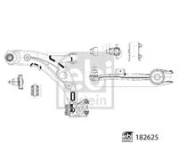 FEBI BILSTEIN 182625 Suspension arm